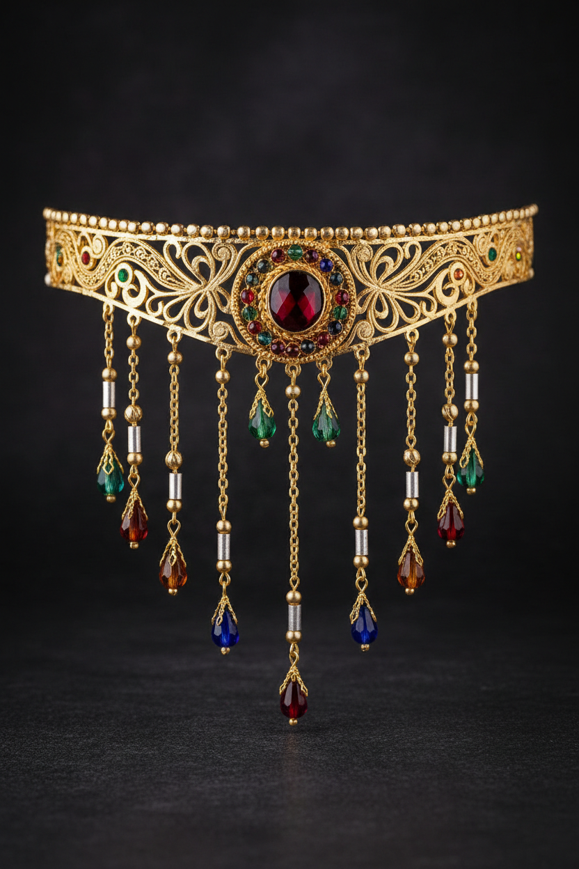 Ethiopian Jewelry Forehead-chain