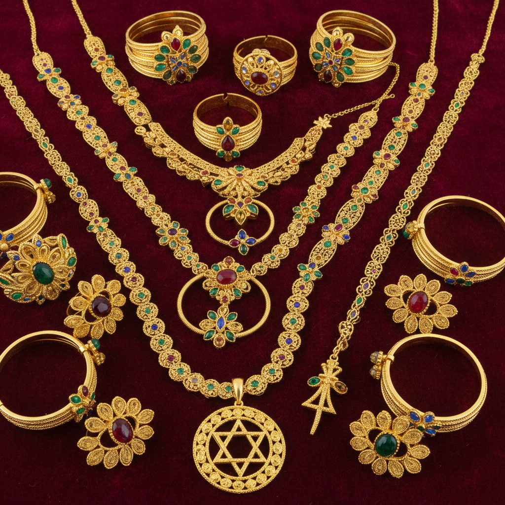 Ethiopian Jewelry Set
