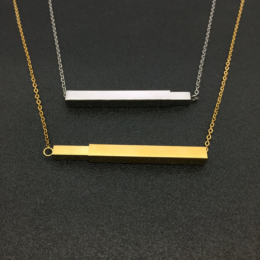 Titanium steel fine casting pendant left and right  pull
