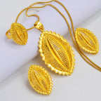 Eritrean Ethiopian Culture Ethnic Traditional Jewelry For Wedding Engagement sets Gold Color Africa Goods