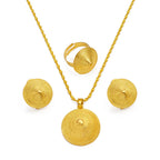 Ethiopian Eritrea Small Size Jewelry Sets Necklace Earrings for Women  Africa Birthday Party Gifts