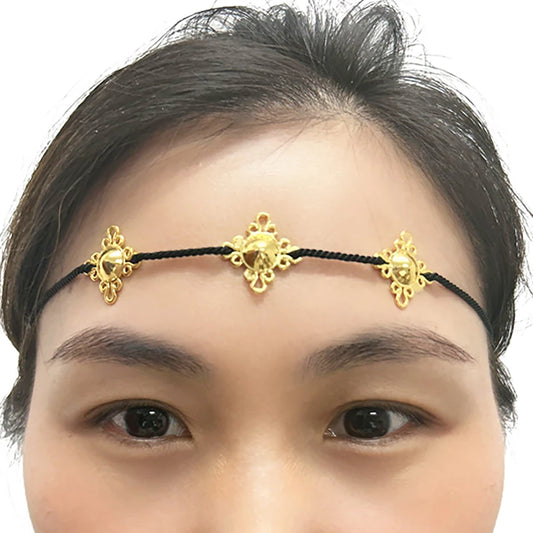 Ethiopian Head Chain for Women  Eritrean African Ethnic Bridal Wedding Party Gift Forehead Jewelry Festival Ashenda