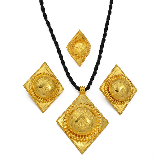 NEW Ethiopian Jewelry Sets Habesha Necklaces Earrings Rings Eritrean African Christmas Birthday Party