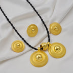 Ethiopian Jewelry Sets Necklace Earrings Ring African Habesha Eritrea Traditional Wedding