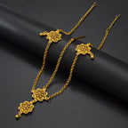 Ethiopian Eritrean Habesha African Hair Jewelry Forehead-Chain