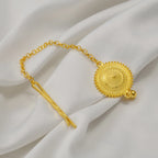 Ethiopian Eritrean Habesha for Women  African Gold Color Ethnic Hair Jewelry Forehead-Chain