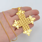 Ethiopian Traditional Ethnic Cross Jewelry Pendant Necklaces Eritrea African Afar Israel Saudi Arabia Ornaments