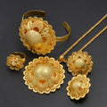 Ethiopian Jewelry Sets Necklace Earrings Bracelets Ring African Wedding Habesha Eritrea Traditional