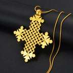 Ethiopian Traditional Ethnic Cross Jewelry Pendant Necklaces Eritrea African Afar Israel Saudi Arabia Ornaments