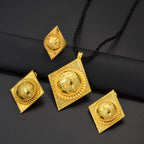 NEW Ethiopian Jewelry Sets Habesha Necklaces Earrings Rings Eritrean African Christmas Birthday Party