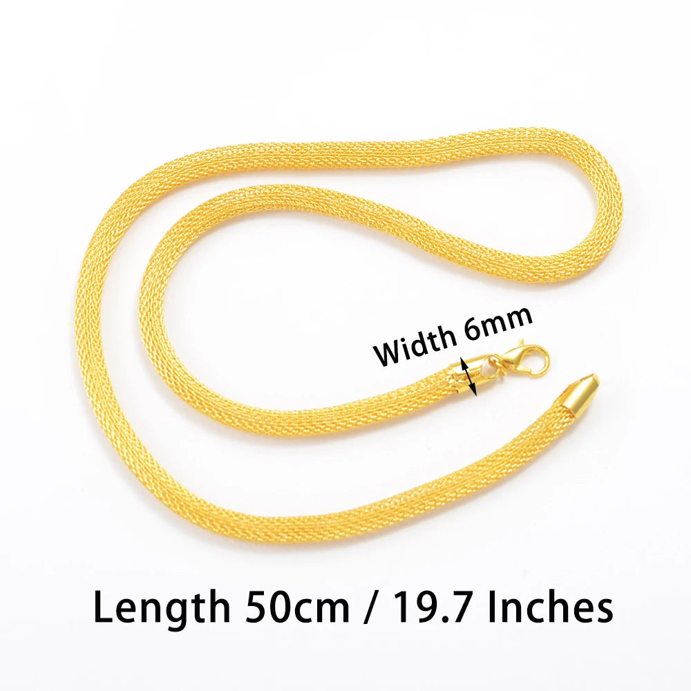 Ethiopian Big Cross Pendant Necklaces for Women  Gold Color Eritrean African Ethnic Traditional Jewelry