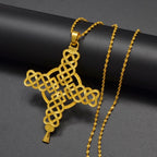 Ethiopian Cross Pendant Necklaces African Jewelry Eritrean Habesha Wedding