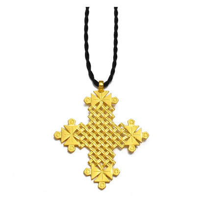 Ethiopian Traditional Ethnic Cross Jewelry Pendant Necklaces Eritrea African Afar Israel Saudi Arabia Ornaments