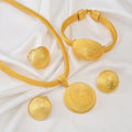 African Jewelry Sets Necklace Earrings Ring Bracelet Ethiopian Eritrean Congo Nigeria Saudi Arabia Dubai Egypt