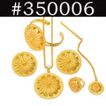Ethiopian Round Jewelry Sets Ethnic Wedding Women Eritrean Habesha African Birthday Party Accessories