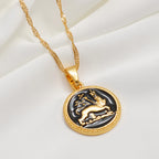 2CM Ethiopian Lion Pendant Necklace for Women  The Lion of Judah Ethnic African Jewelry